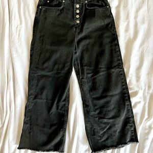 River Island Capri Jeans — Black, M